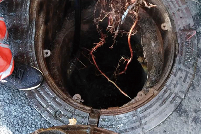 吊罗山乡管道预处理